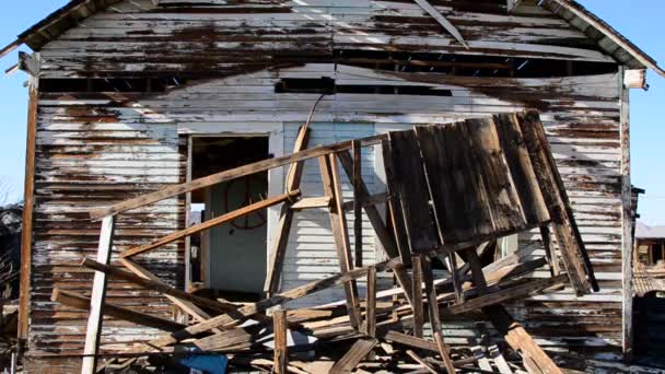 Abbandonare Mining Ghost Town — Video Stock