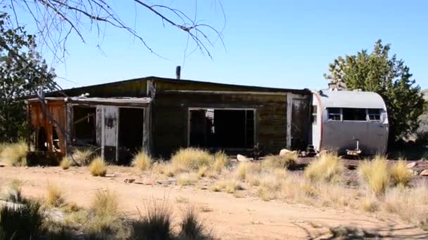 Abandonar la minería Ghost Town — Vídeos de Stock