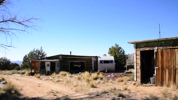 Antiguo Abandono Hogar — Vídeo de stock