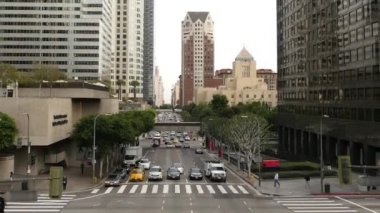 Downtown Los Angeles California trafik