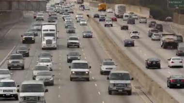 Downtown Los Angeles California trafik