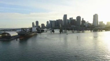 Miami Causeway trafik ile