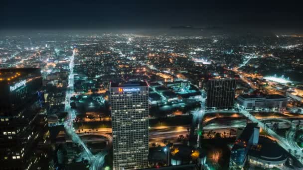 Vue aérienne de Los Angeles — Video