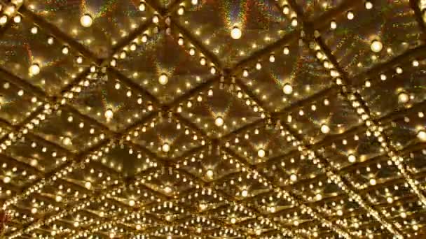 拉斯维加斯赌场的灯光 — 图库视频影像