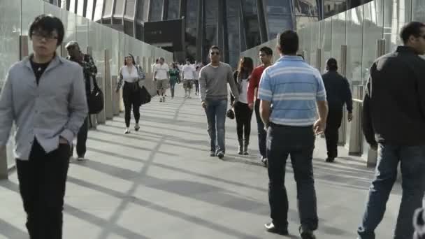 Pont piétonnier à Las Vegas — Video