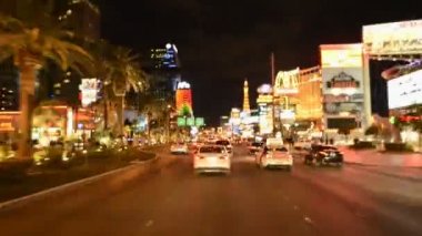 Las Vegas'ta Trafik Time Lapse