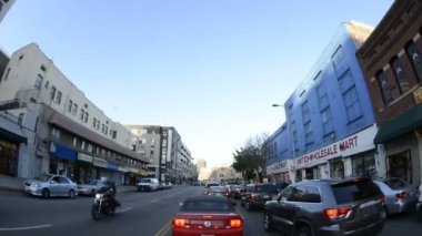 Ocean Drive'da Trafik Telapse