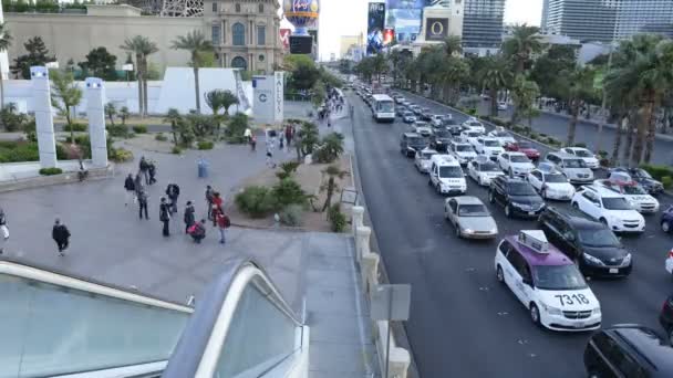 Tijdspanne van de las vegas — Stockvideo