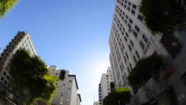 Улицы Лос-Анджелеса — стоковое видео