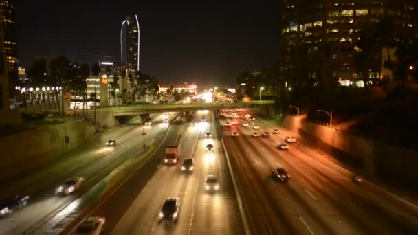 Verkehr in los angeles — Stockvideo