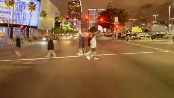 Straßen von los angeles — Stockvideo