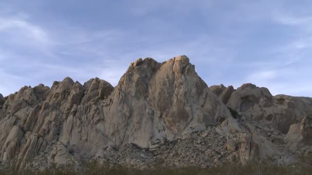 California Desert Mojave behouden overdag — Stockvideo