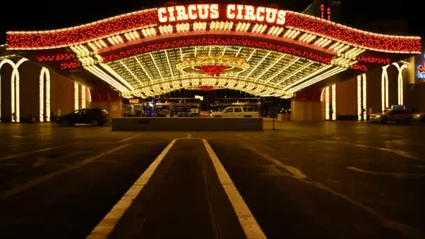 Circus Circus Hotel Las Vegas — Vídeo de stock