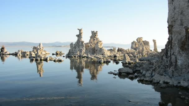 风景秀丽的单声道湖加州 — 图库视频影像