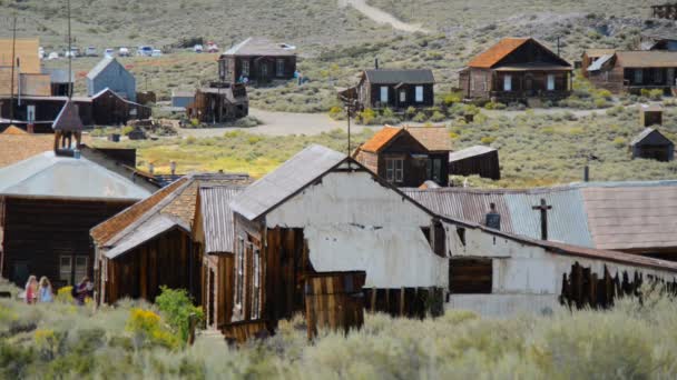 Abandon Mining Ghost Town — Stock Video