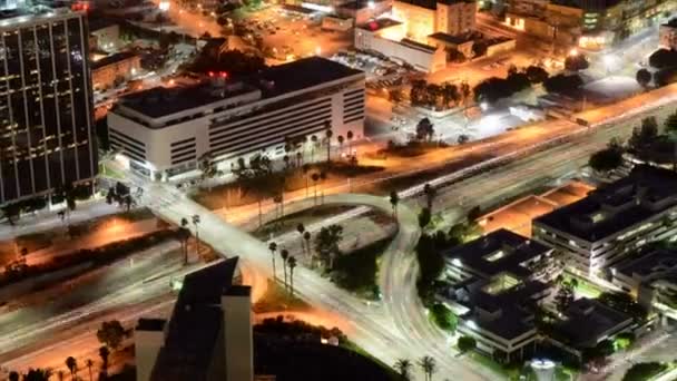 Ulasan dari Downtown Los Angeles — Stok Video