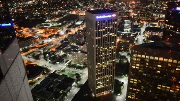 Panorámica del centro de Los Ángeles — Vídeos de Stock