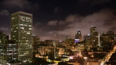 San Francisco Geceleri gökyüzü