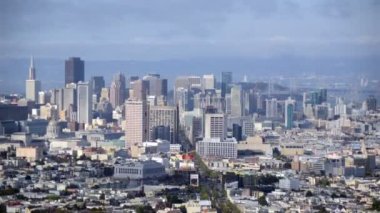Bulut San Francisco manzarası geçmek