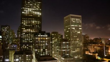 Sisli San Francisco Skyline geceleri