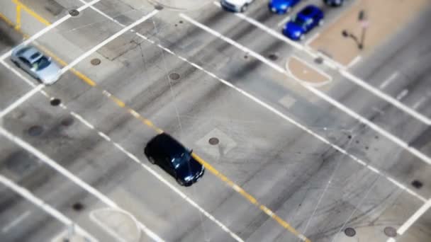 Verkehr in der Innenstadt von San Francisco — Stockvideo