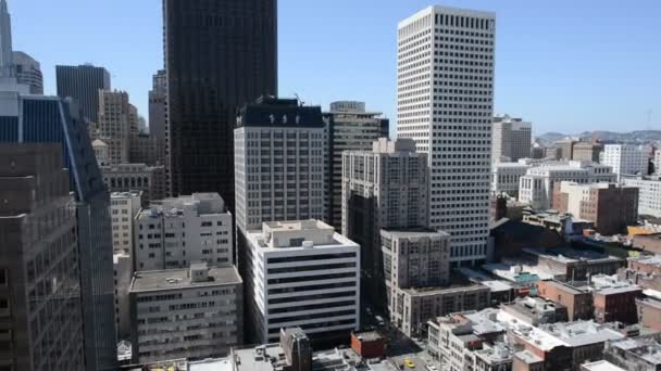 Pan panoramatu San Francisco — Stock video