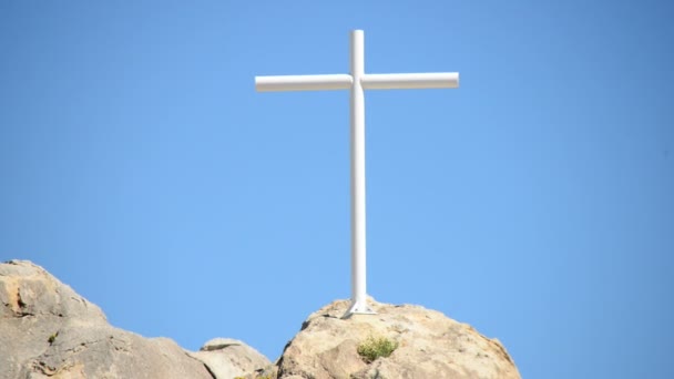 A cruz de Mojave — Vídeo de Stock