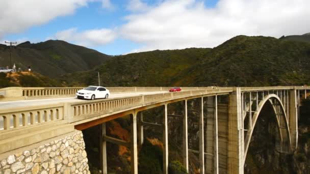 Bixby patak híd, California Big Sur — Stock videók