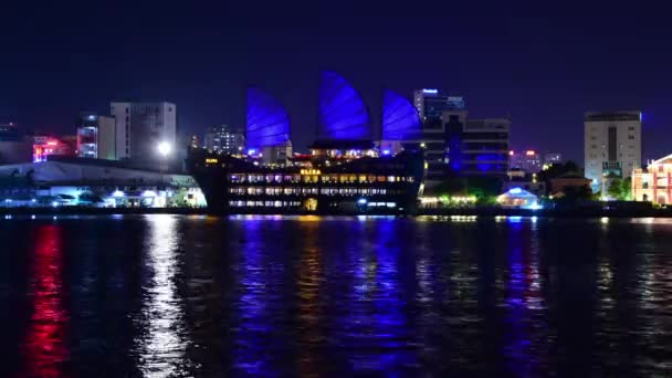 Time Lapse of Scenic Ho Chi Minh City — Stock video