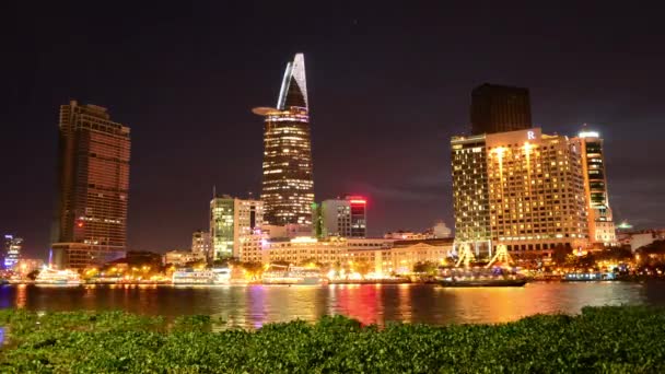 Time Lapse of Scenic Ho Chi Minh City — Vídeos de Stock