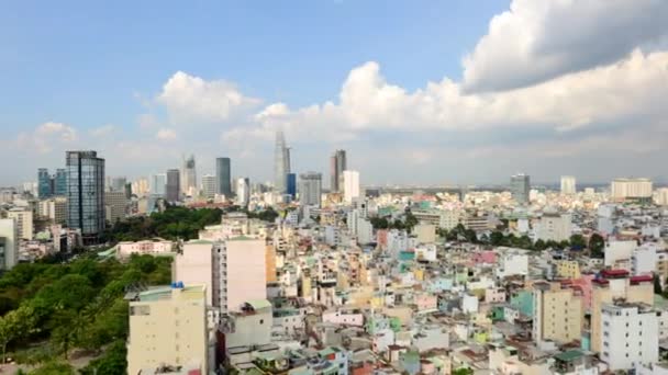 Ho Chi Minh City (Saigon) — Stok video