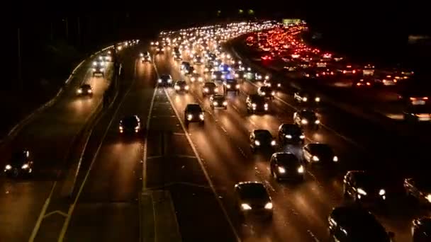 A Los Angeles-i autópálya forgalom — Stock videók