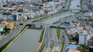 Vietnam'da Saygon görünümünü