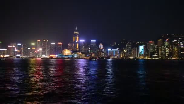 Victoria Harbour, Hong Kong — Stock video