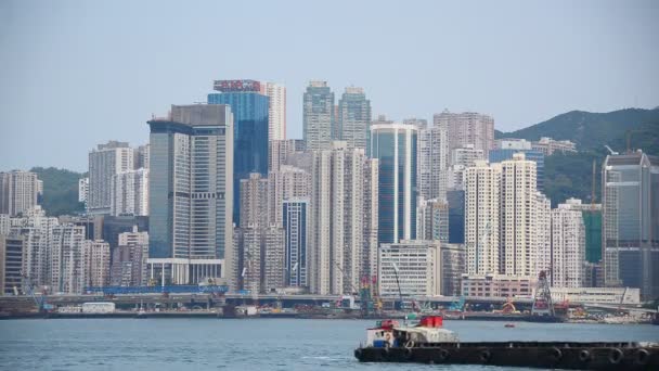 Victoria Harbour, Hongkong — Stockvideo