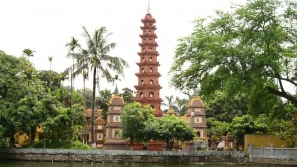 Tran-Quoc-Pagode — Stockvideo