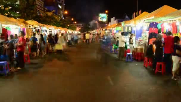 Ben Thanh Market şehir merkezinde — Stok video