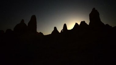 Tronas Pinnacles, Kaliforniya çöl