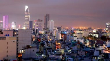 Vietnam'da Saygon görünümünü