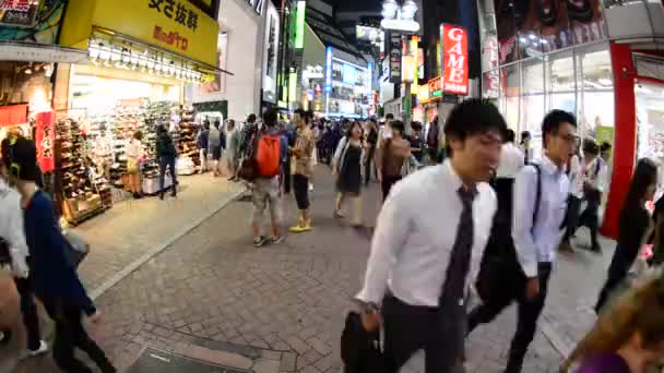 Ocupado Shinjuku Entertainment — Vídeo de stock