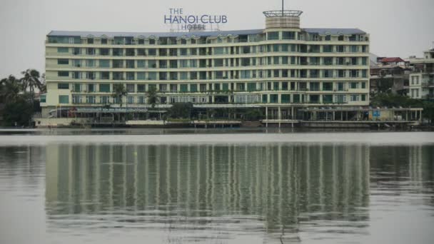 Das Clubhotel in Hanoi — Stockvideo