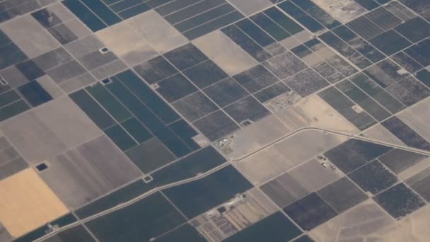 Vista de las tierras agrícolas — Vídeos de Stock