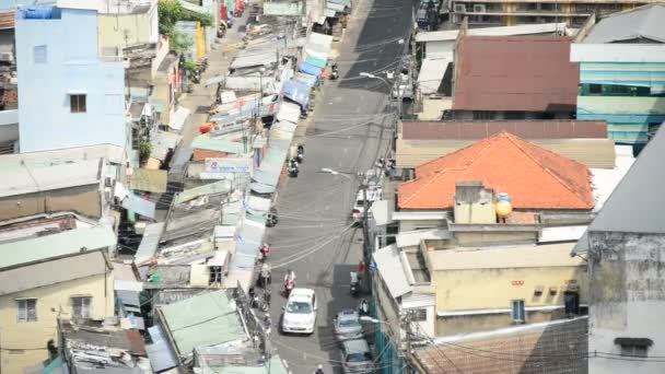 Circulation sur Busy Street — Video