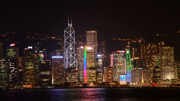 Victoria kikötő, Hong Kong — Stock videók