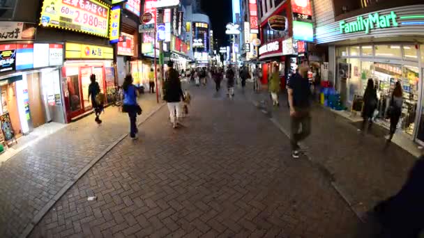Estación de Shibuya ocupada — Vídeo de stock