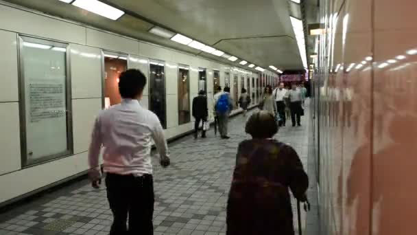 Pasarela de peatones en Shinjuku — Vídeos de Stock