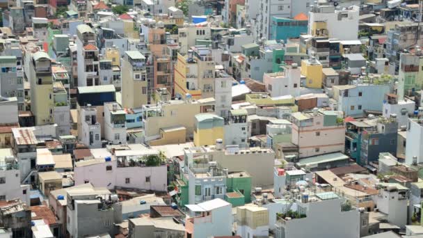 View of Saigon in Vietnam — Stock Video