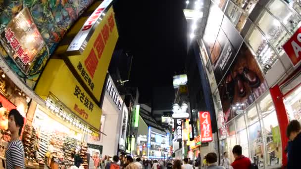 Busy Shinjuku Entertainment — Stock Video