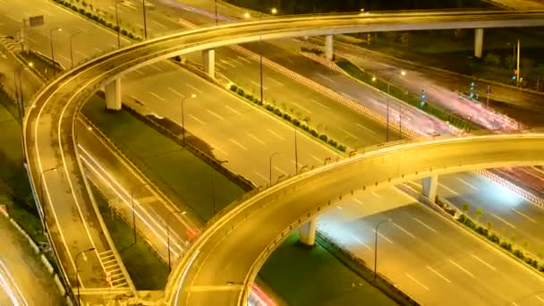 Autoroute de Hanoi occupée d'en haut — Video