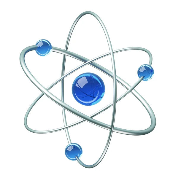 Орбитальная модель атома Лицензионные Стоковые Фото